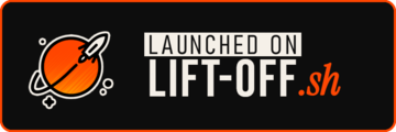 LiftOff launch badge